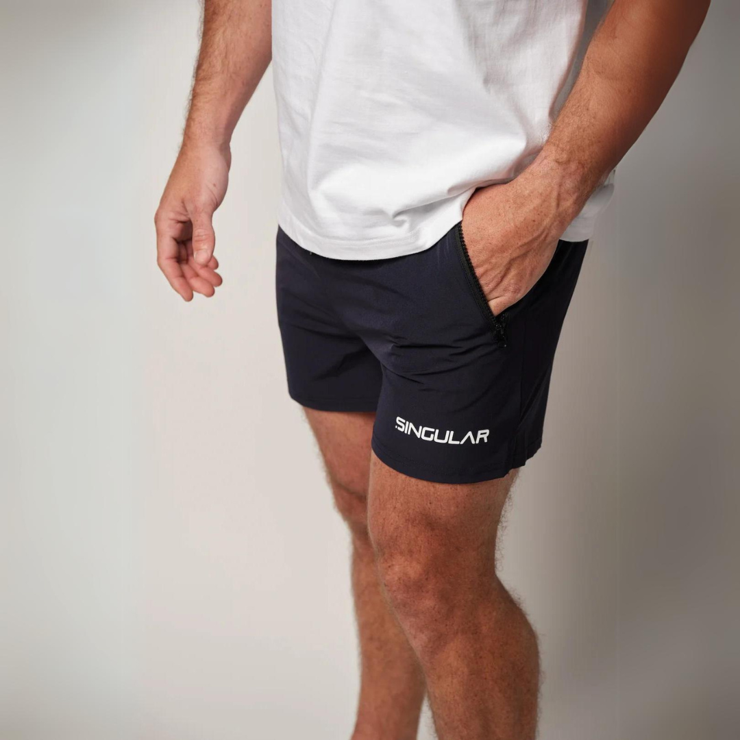 Muscle Fit Shorts Midnight Blue