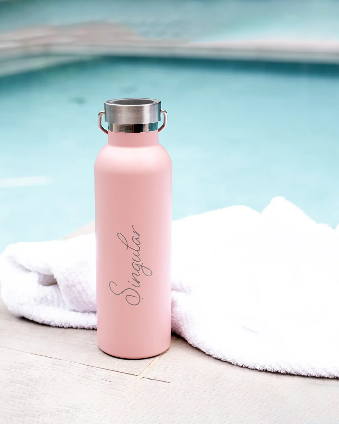 Zen Sip Drink Bottle - Signature LightPink