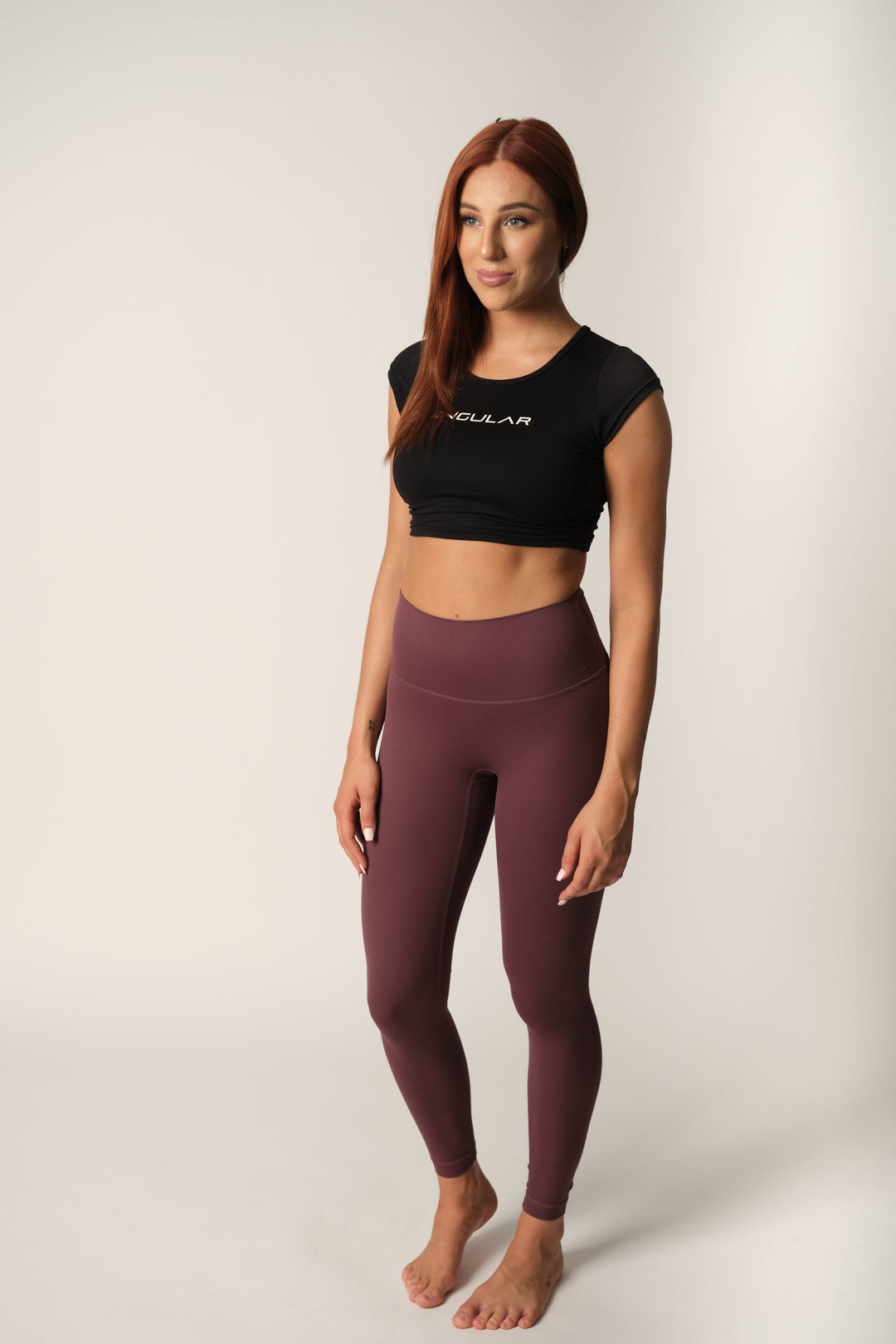 Women's Seamless Tights#RosyBrown