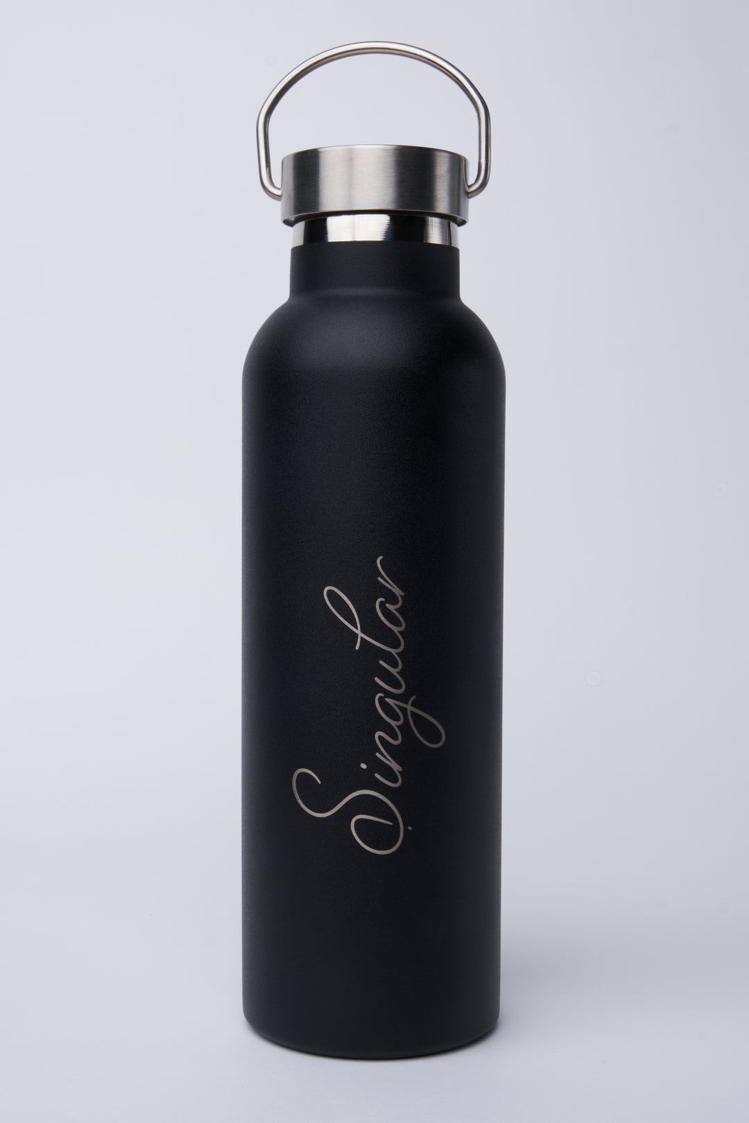 Singular Signature Water Bottle#Black