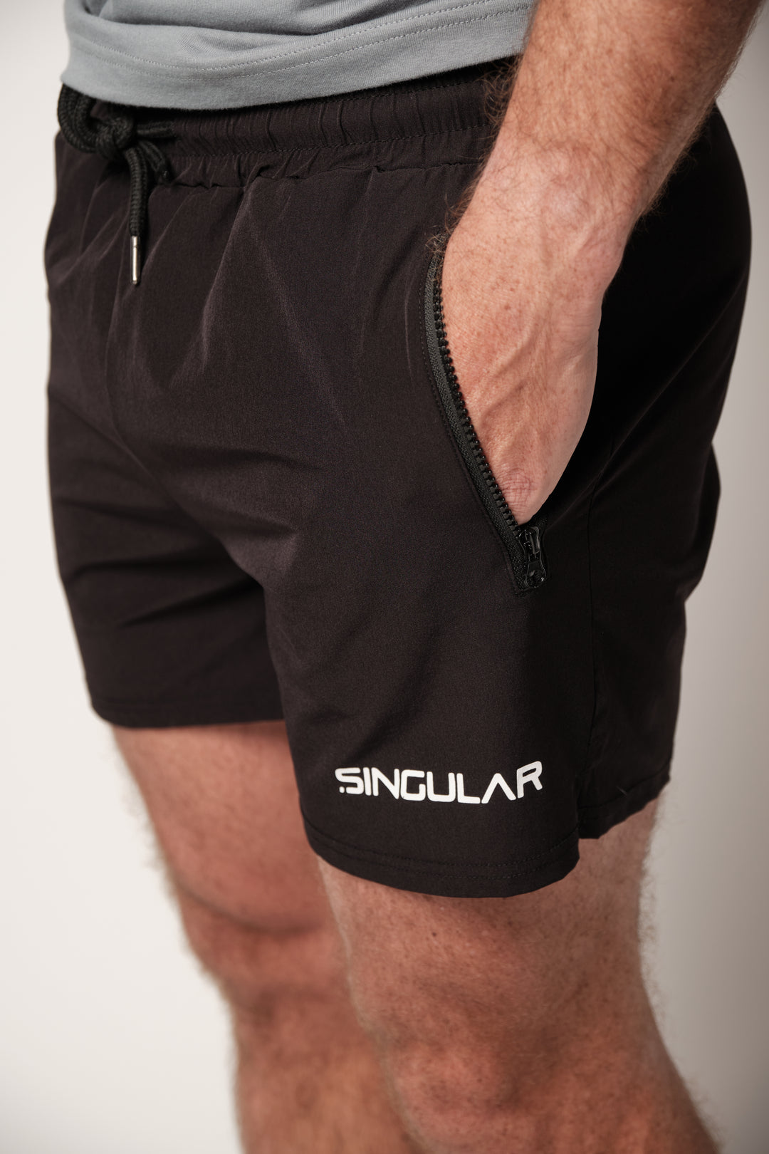 Singular Men's Running Shorts#Black