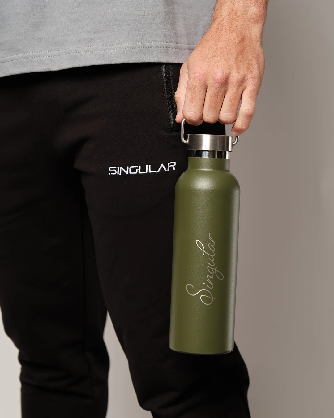 Zen Sip Drink Bottle - Signature DarkOliveGreen