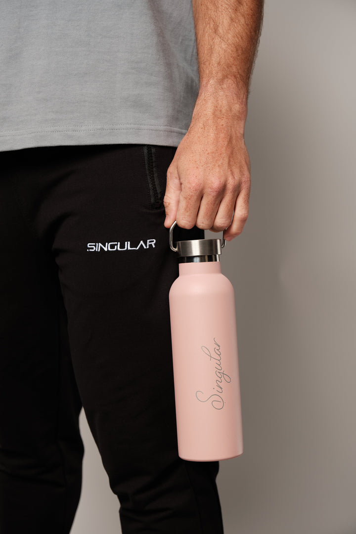 Singular Signature Water Bottle#LightPink