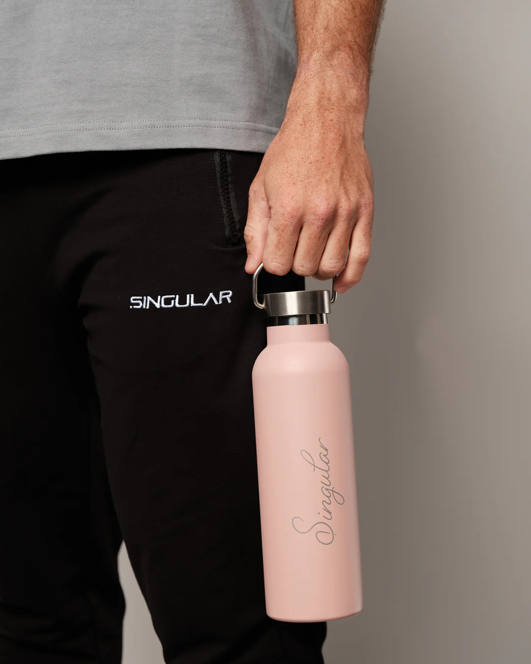 Zen Sip Drink Bottle - Signature LightPink