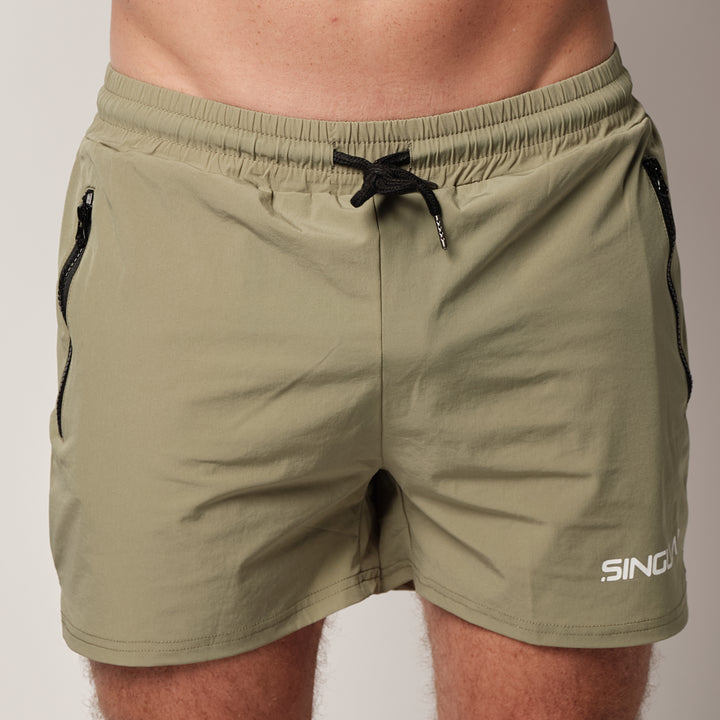 Muscle Fit Shorts Green