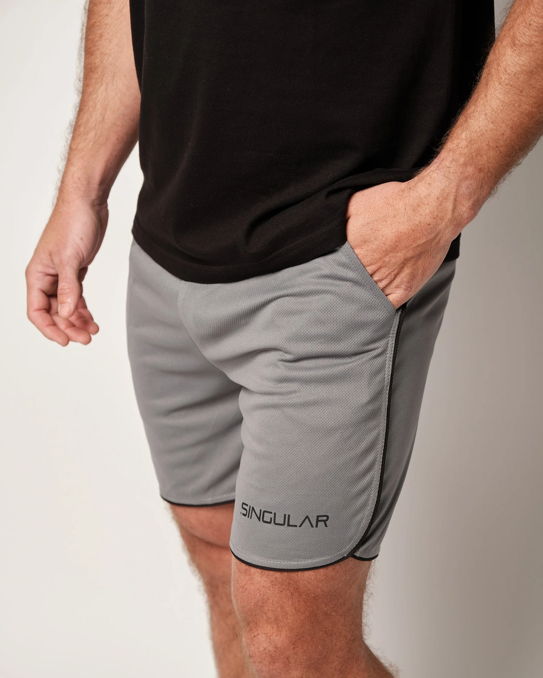 BasketBall Shorts Gray